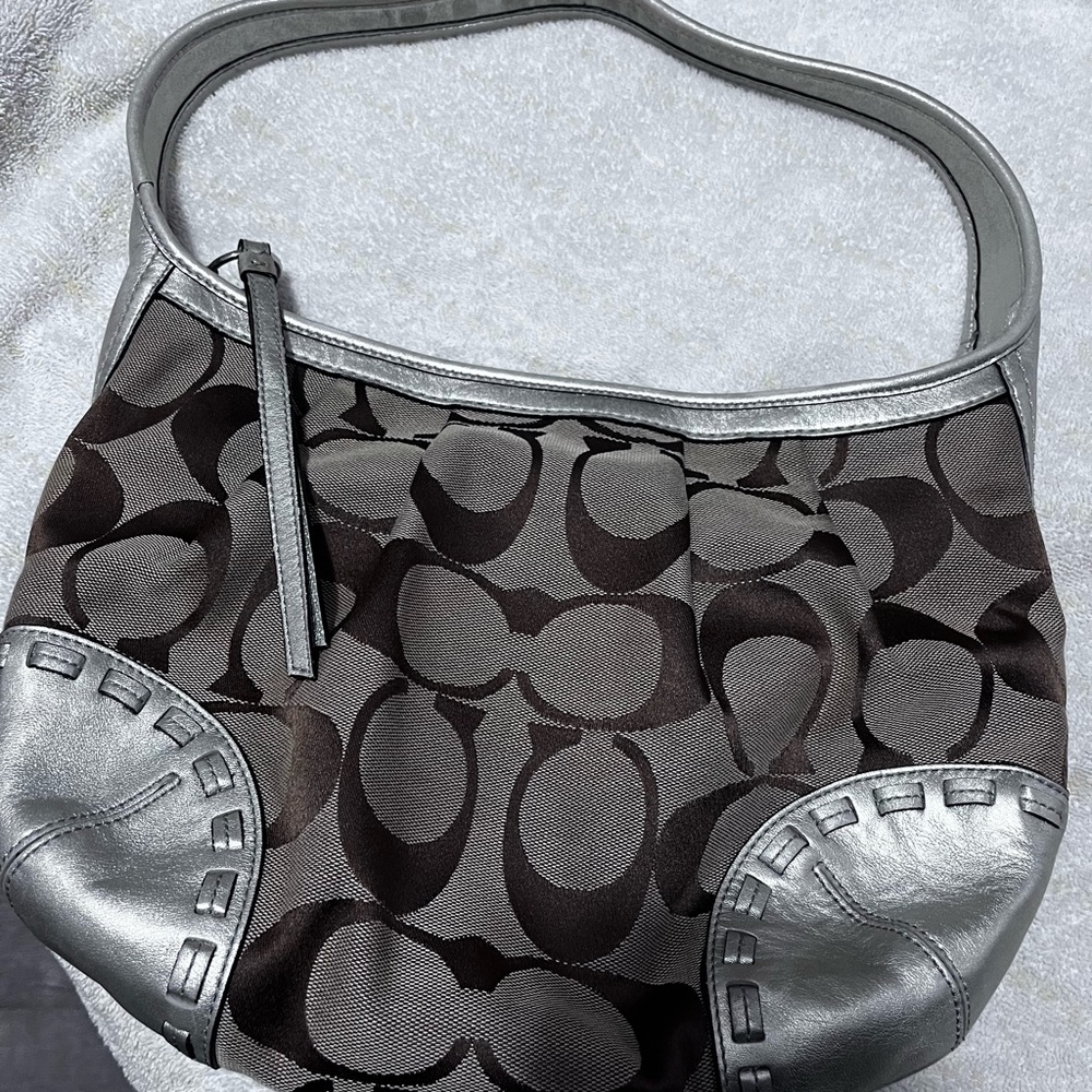 Coach shoulder hobo bag
